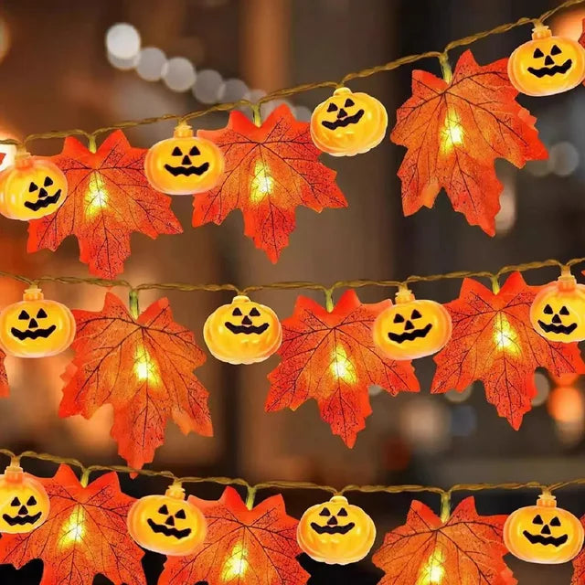 AutumnAura String Lights - Energy-Efficient LED, Indoor/Outdoor Decor 2