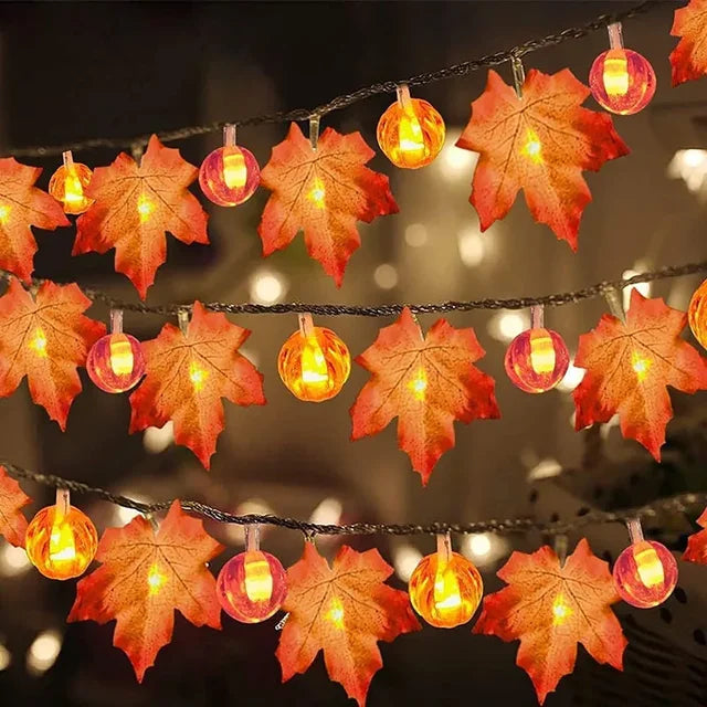 AutumnAura String Lights - Energy-Efficient LED, Indoor/Outdoor Decor 3