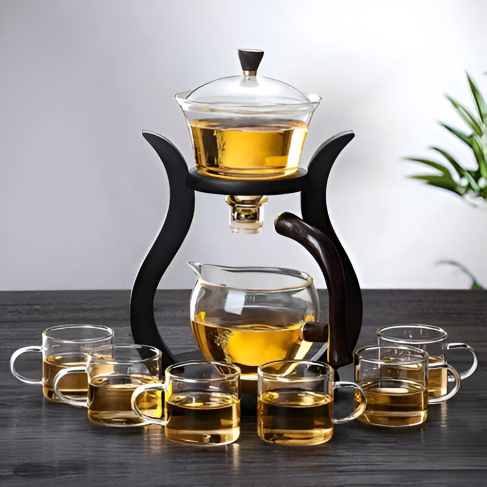 Aventis Teapot Set - Heat-Resistant Glass, Ergonomic Handle 2
