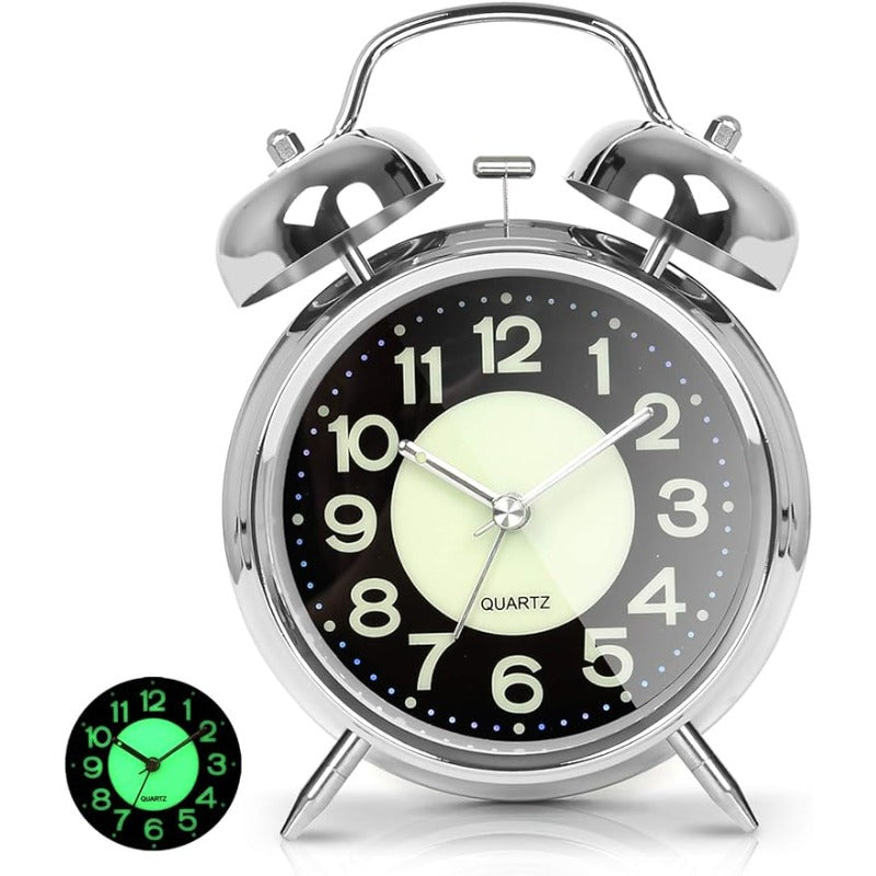 BellBlast Alarm Clock - Retro Double Bell, Loud Ring for Heavy Sleepers 0