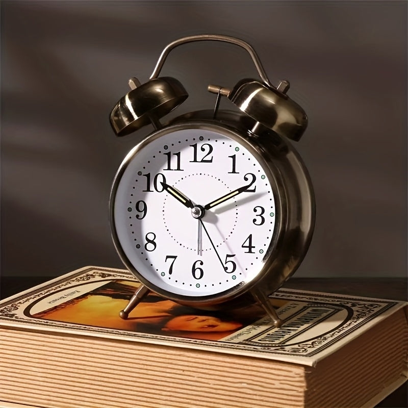 BellBlast Alarm Clock - Retro Double Bell, Loud Ring for Heavy Sleepers 2