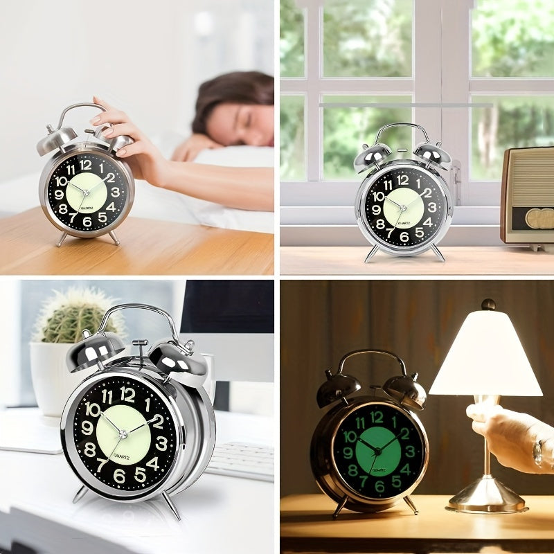 BellBlast Alarm Clock - Retro Double Bell, Loud Ring for Heavy Sleepers 5