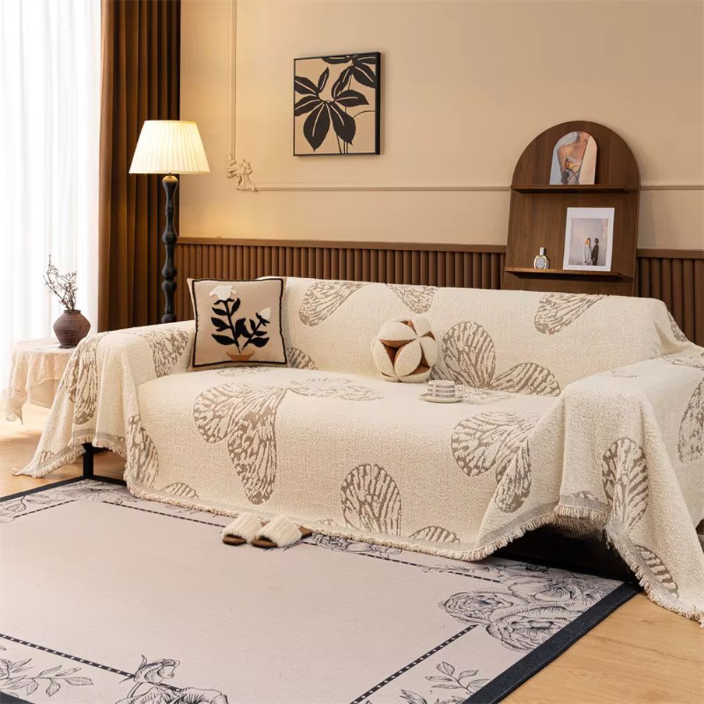 Breeze Sofa Cover - Soft Microfiber, Reversible Design 0