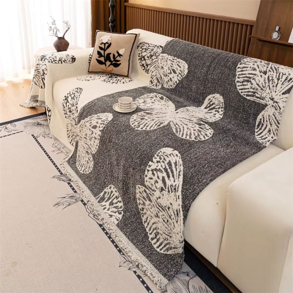 Breeze Sofa Cover - Soft Microfiber, Reversible Design 3