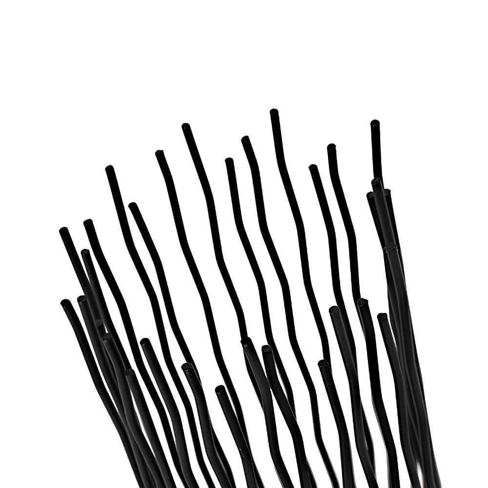Brennan Candle Holder - Black Iron, Geometric Design 4