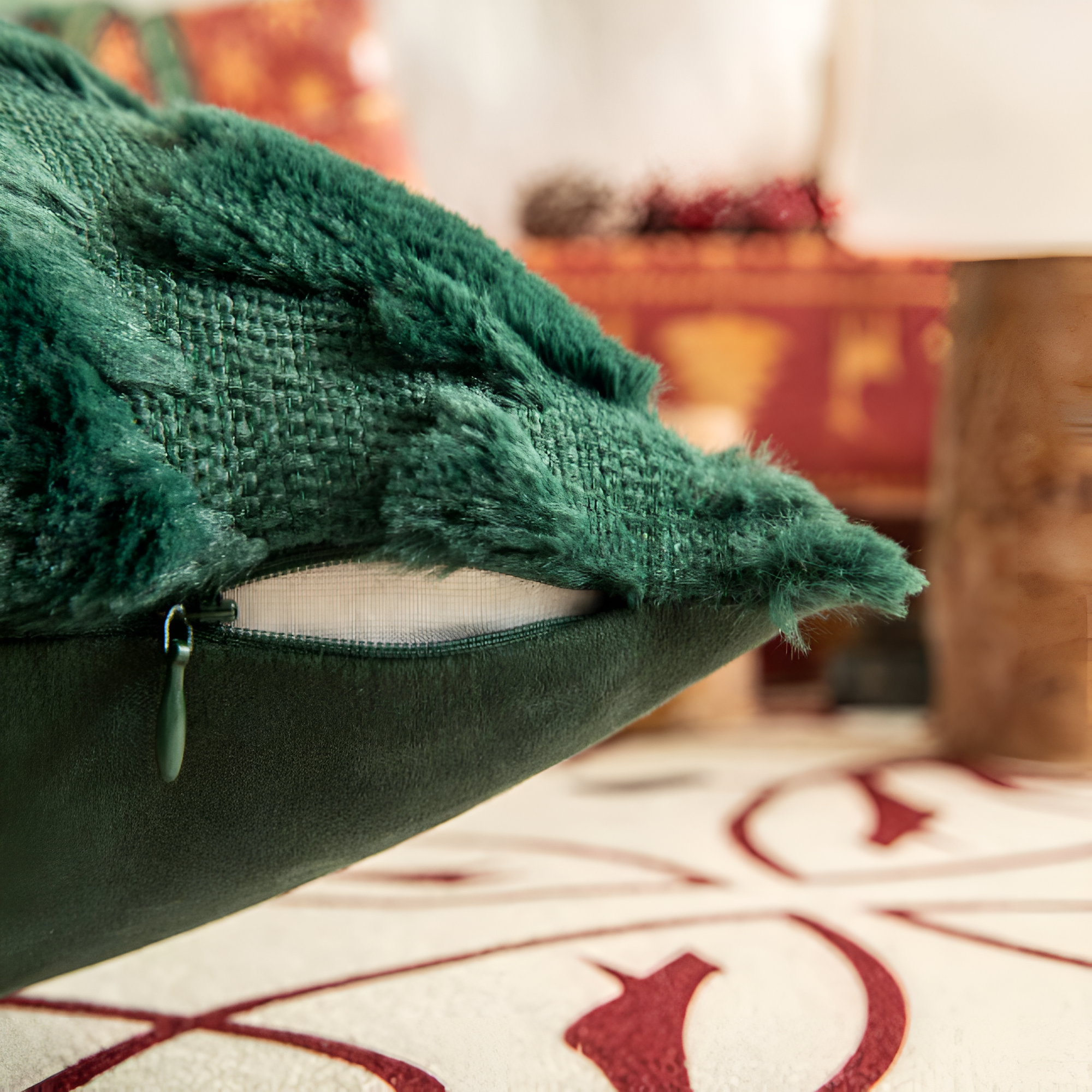 Calyra Christmas Pillowcase - Ultra-Soft Plush, Festive Tree Design 4