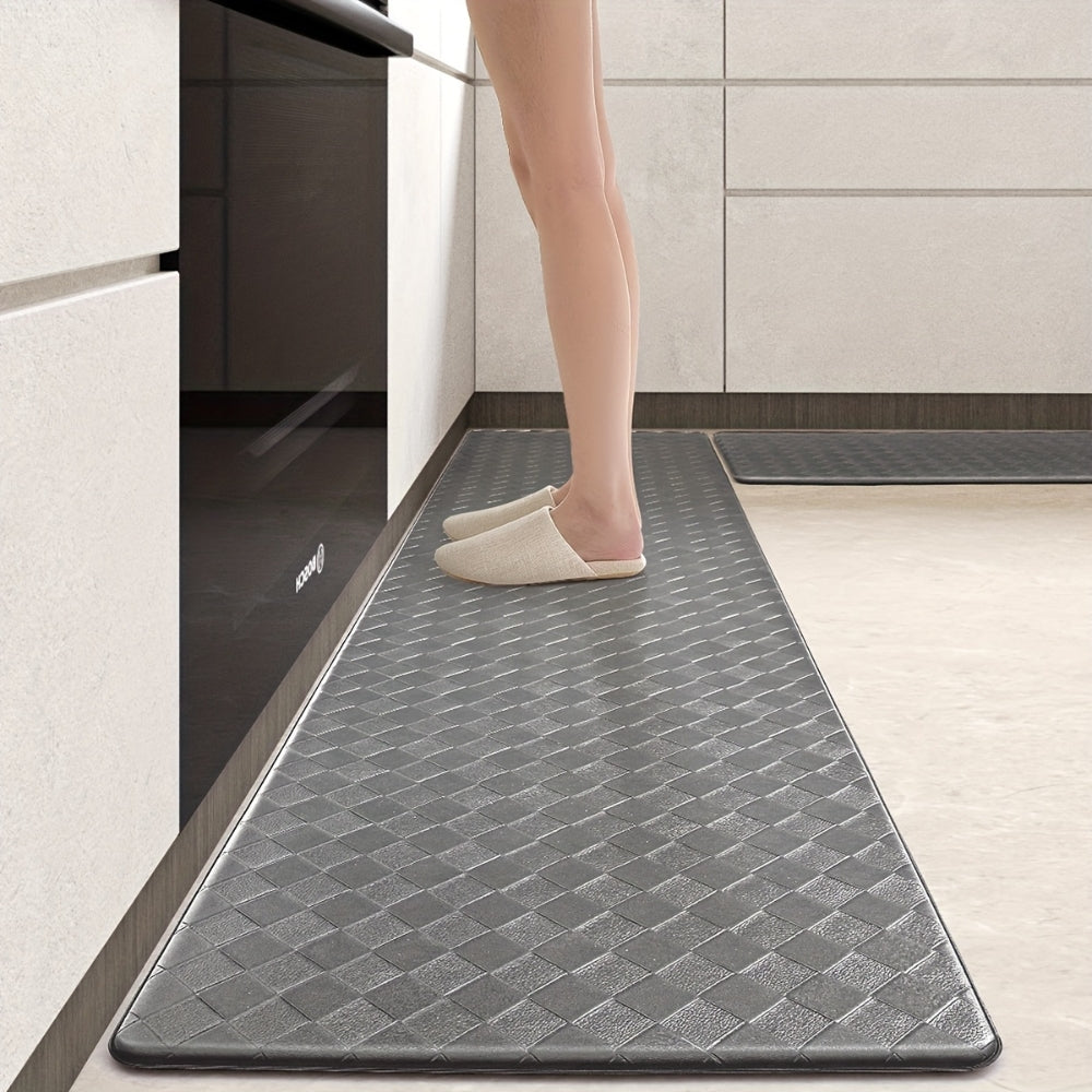 Calyra Kitchen Runner Rug - Cushioned Non-Slip Anti-Fatigue Mat 1