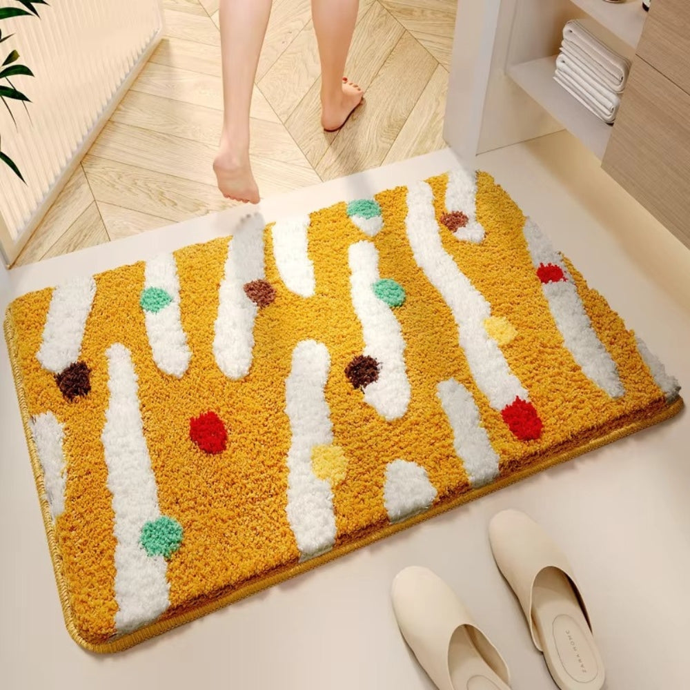 Candi Bath Mat - Colorful Silicone, Non-Slip Design 1
