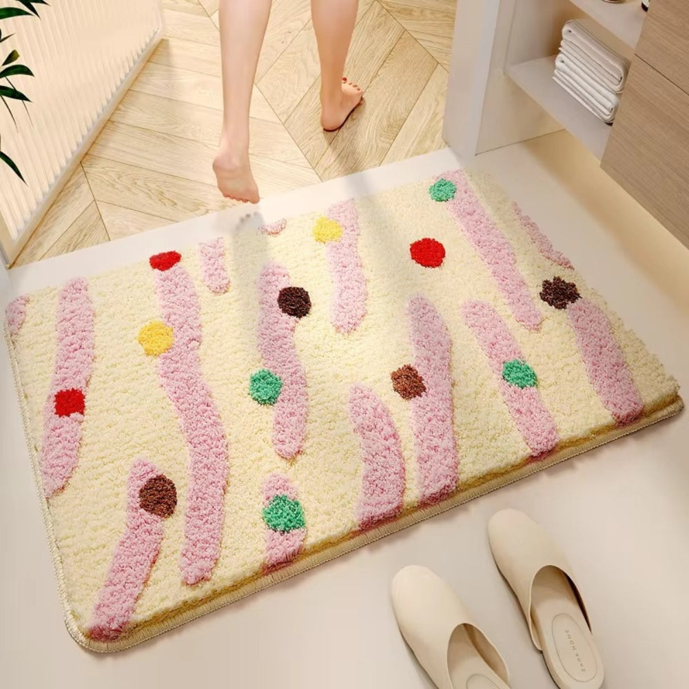 Candi Bath Mat - Colorful Silicone, Non-Slip Design 4