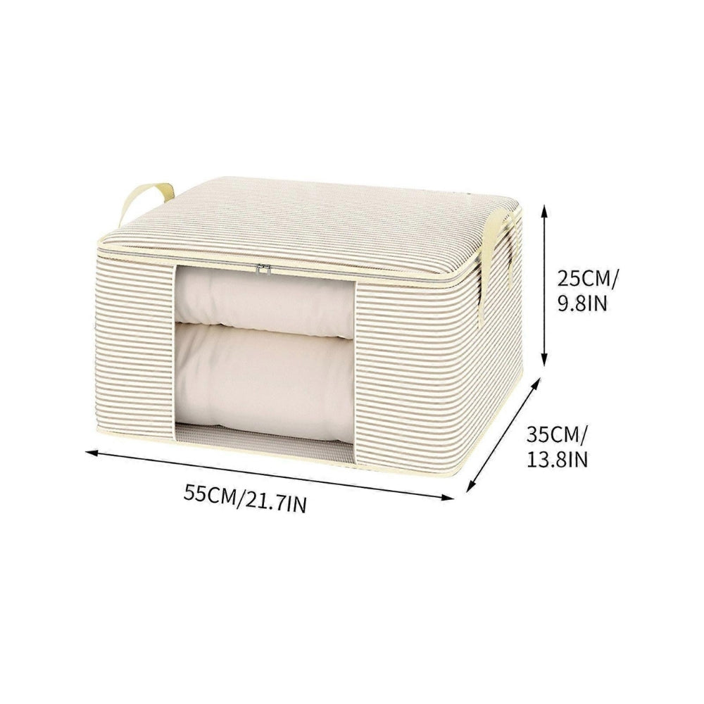 Cleo Storage Bag - Breathable Fabric, Foldable Design 2