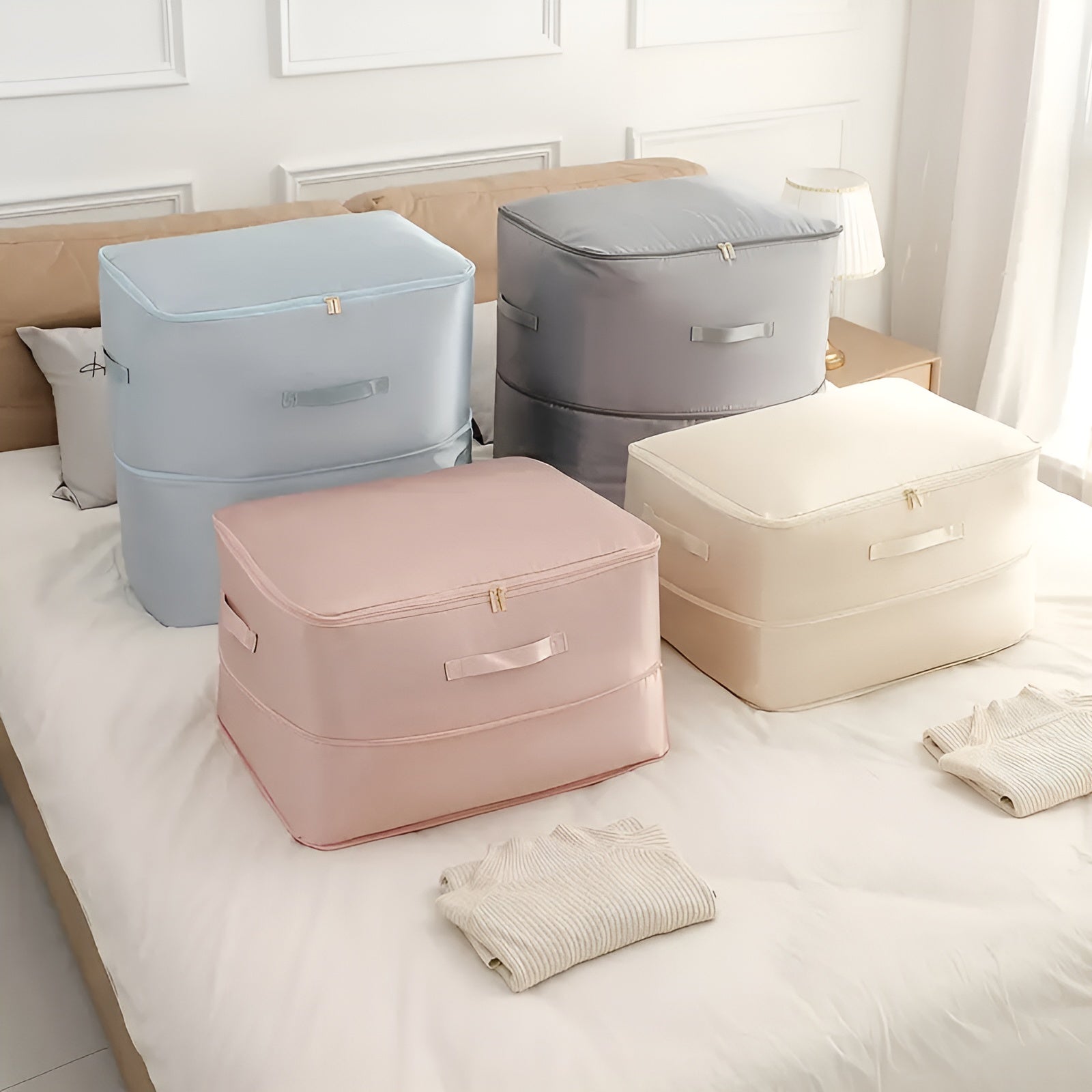 Clever Compression Storage Bag - Durable Vacuum Seal, Space-Saving Solution 4