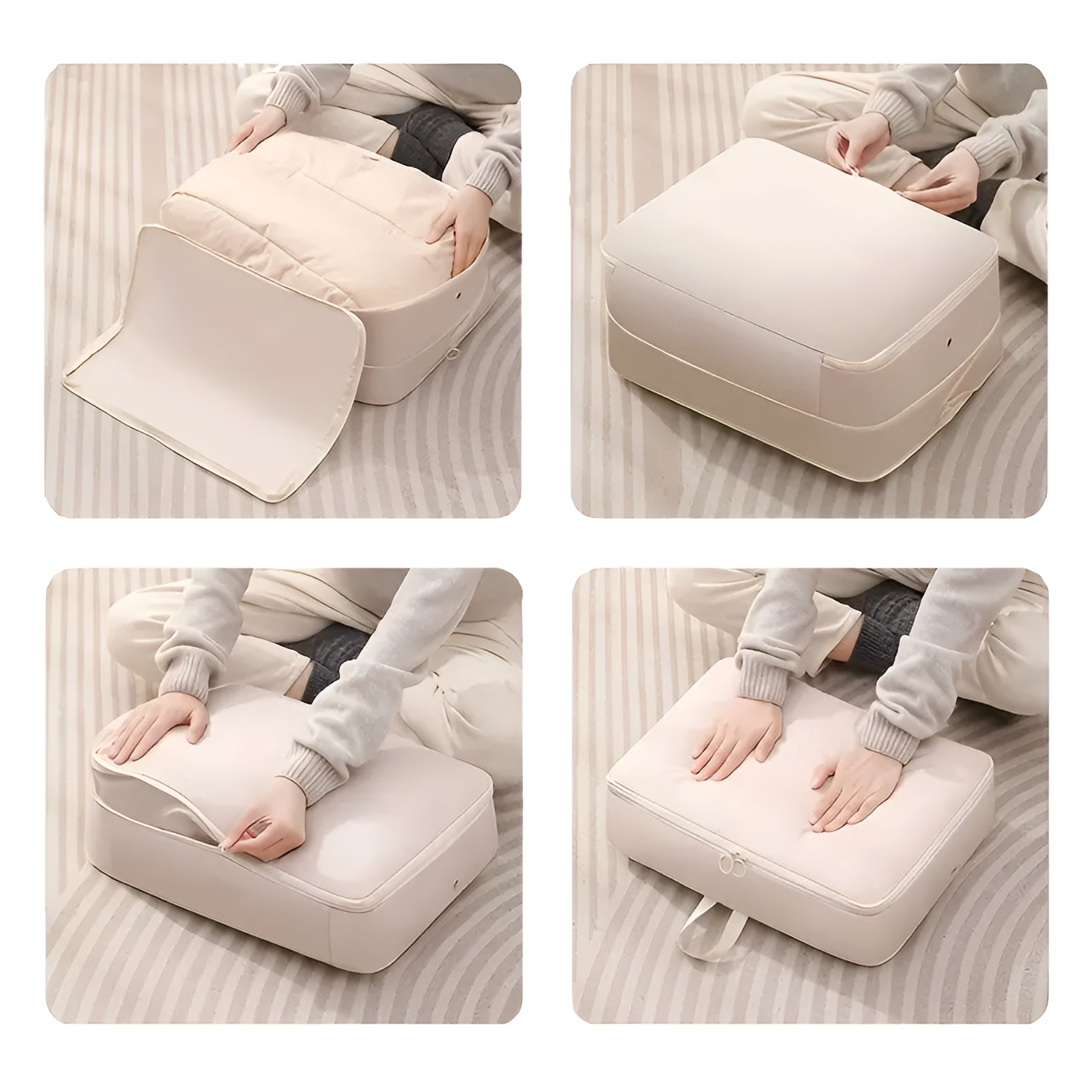 Clever Compression Storage Bag - Durable Vacuum Seal, Space-Saving Solution 6