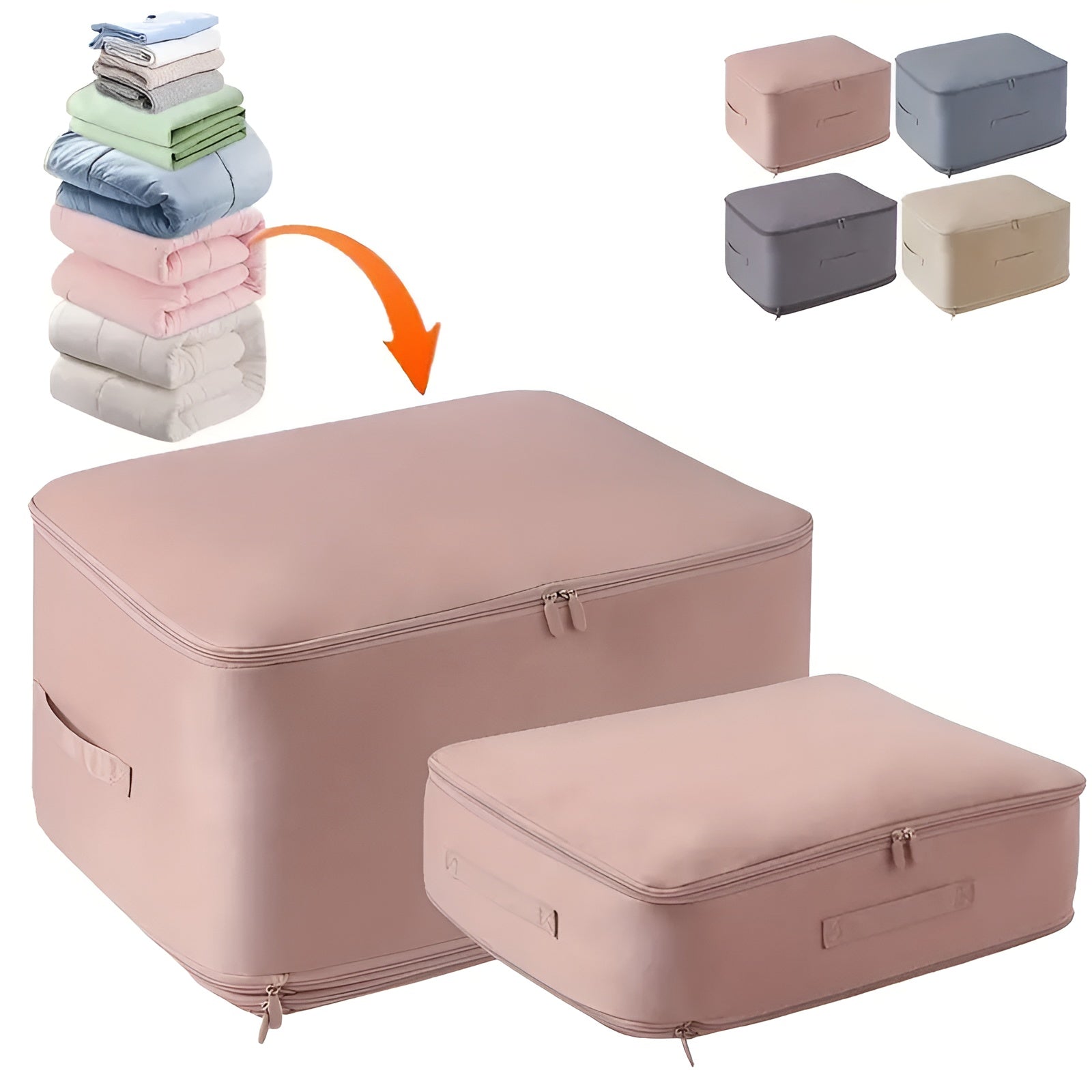 Clever Compression Storage Bag - Durable Vacuum Seal, Space-Saving Solution 9