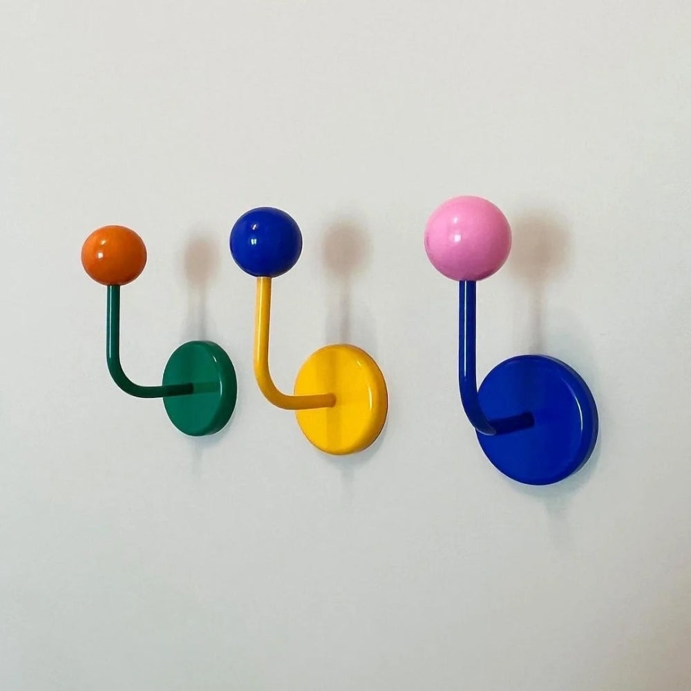 Clever Magnetic Hooks for Fridge - Colorful Iron, Easy Installation 1