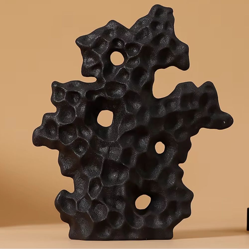 Cora Coral Sculpture - High-Quality Ceramic, Organic Design 4