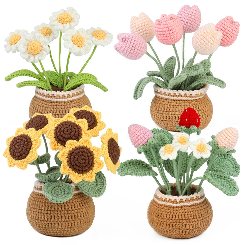 Cora Crochet Kit - Complete Yarn Set for Beginners, Includes Hooks and Instructions 1