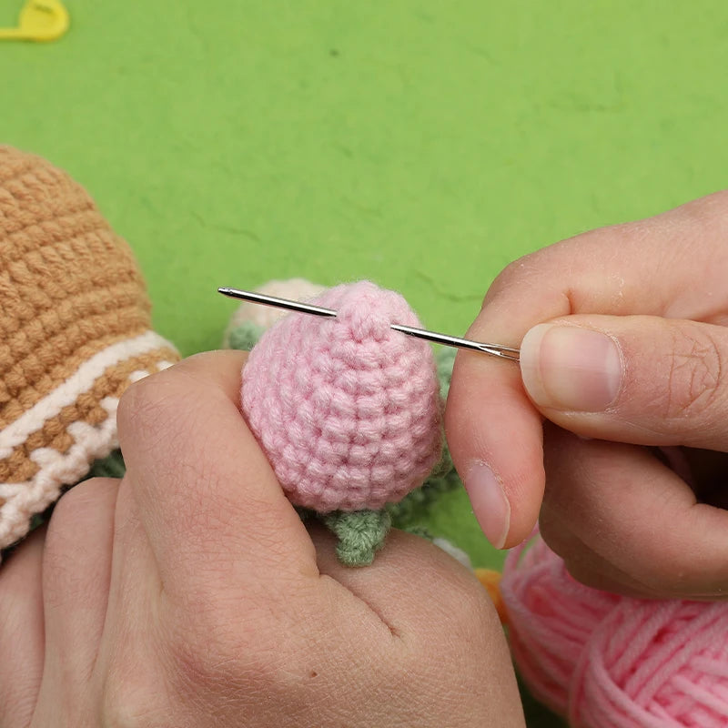 Cora Crochet Kit - Complete Yarn Set for Beginners, Includes Hooks and Instructions 6