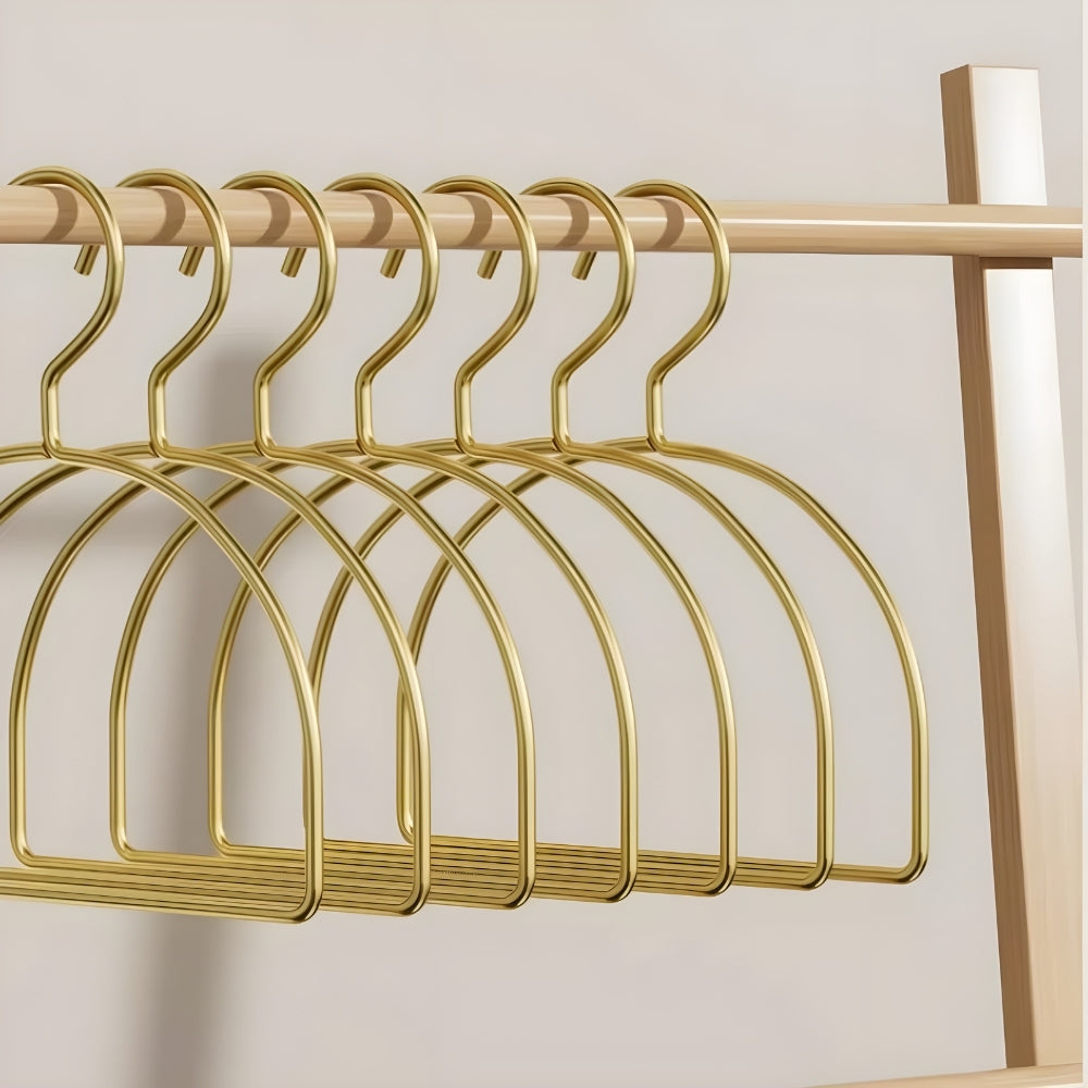 Crescent Scarf Organizer - Aluminum Alloy, Space-Saving 4pcs 1