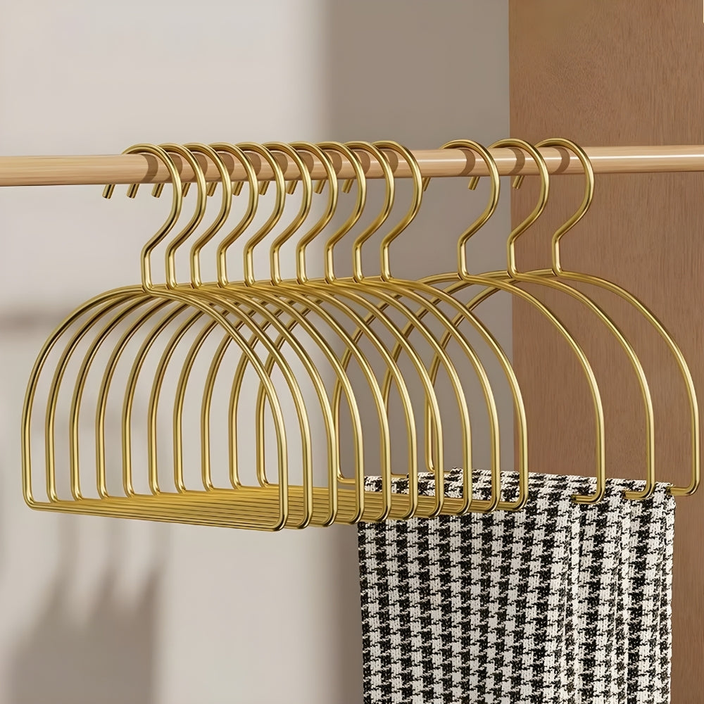 Crescent Scarf Organizer - Aluminum Alloy, Space-Saving 4pcs 2