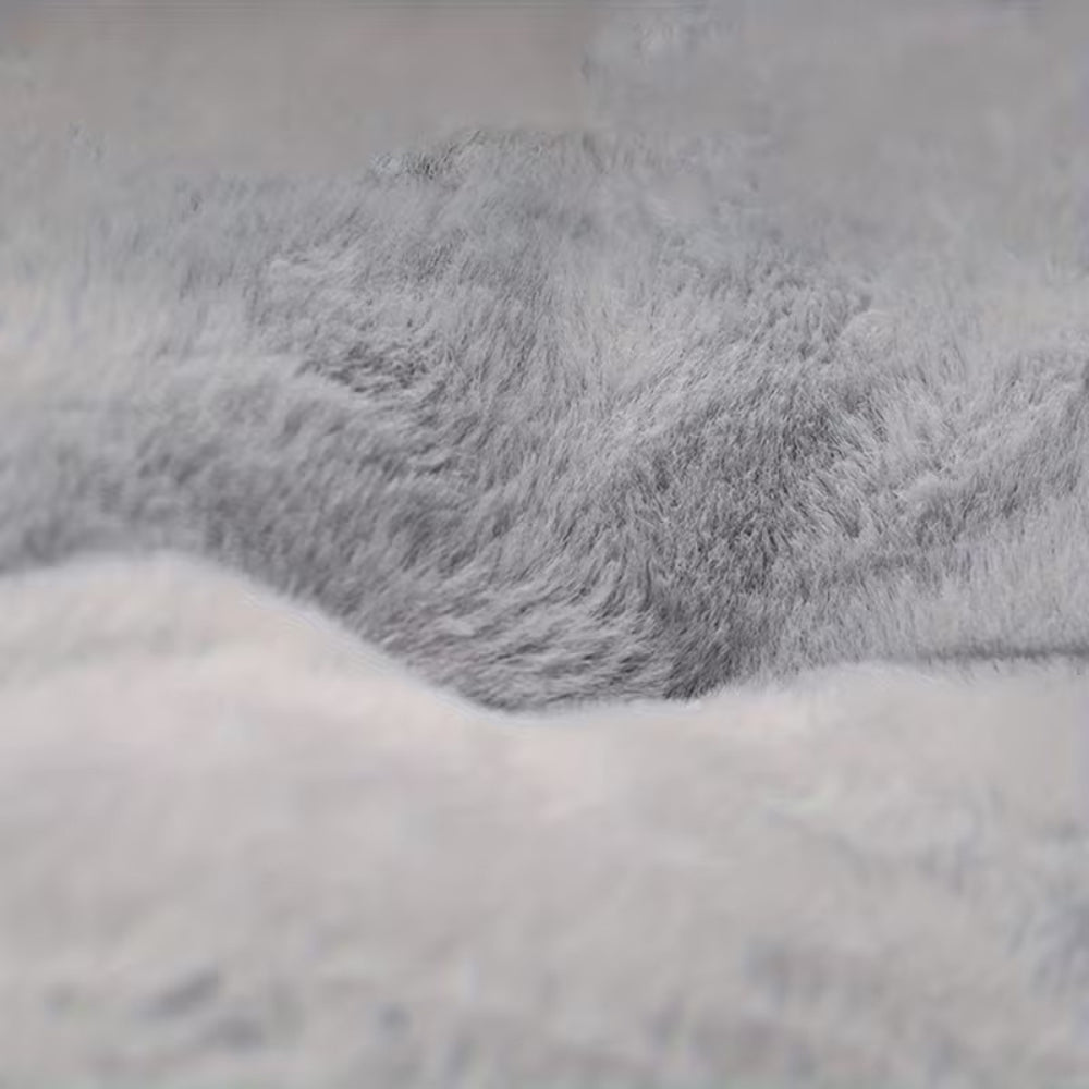 Creston Donut Pet Bed - Soft Plush Fabric, Cozy Support for Dogs and Cats 6