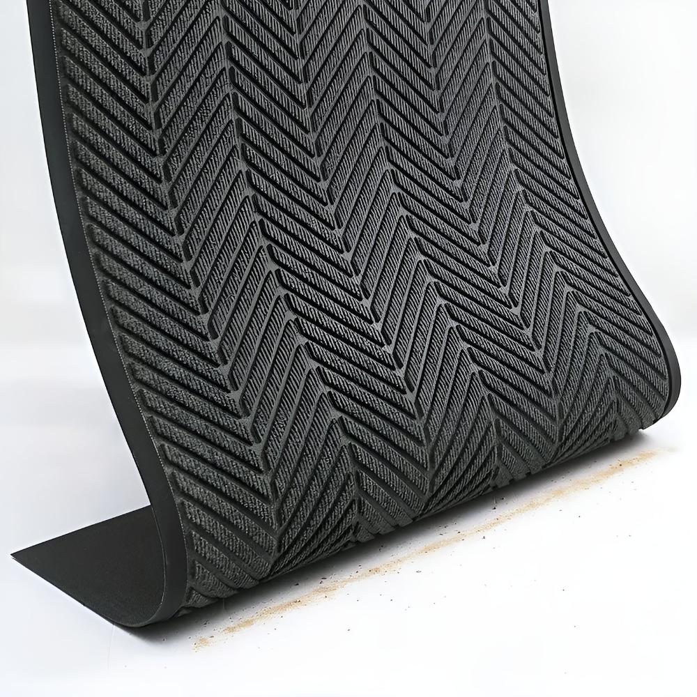 Creston Door Mat - Non-Slip Chevron Design, Indoor Outdoor Welcome Mat 4
