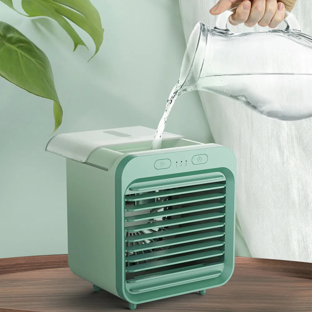 Creston Portable Fan - 3-in-1 USB Battery Operated with Humidification 1