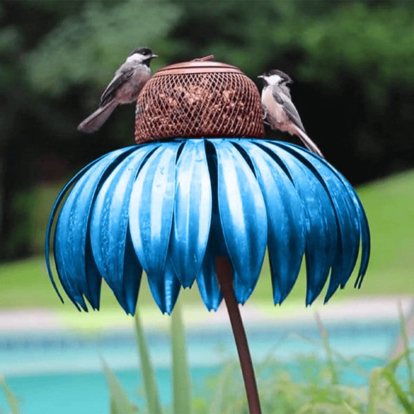 Cypress Bird Feeder - Durable Metal, Weather-Resistant Design 0