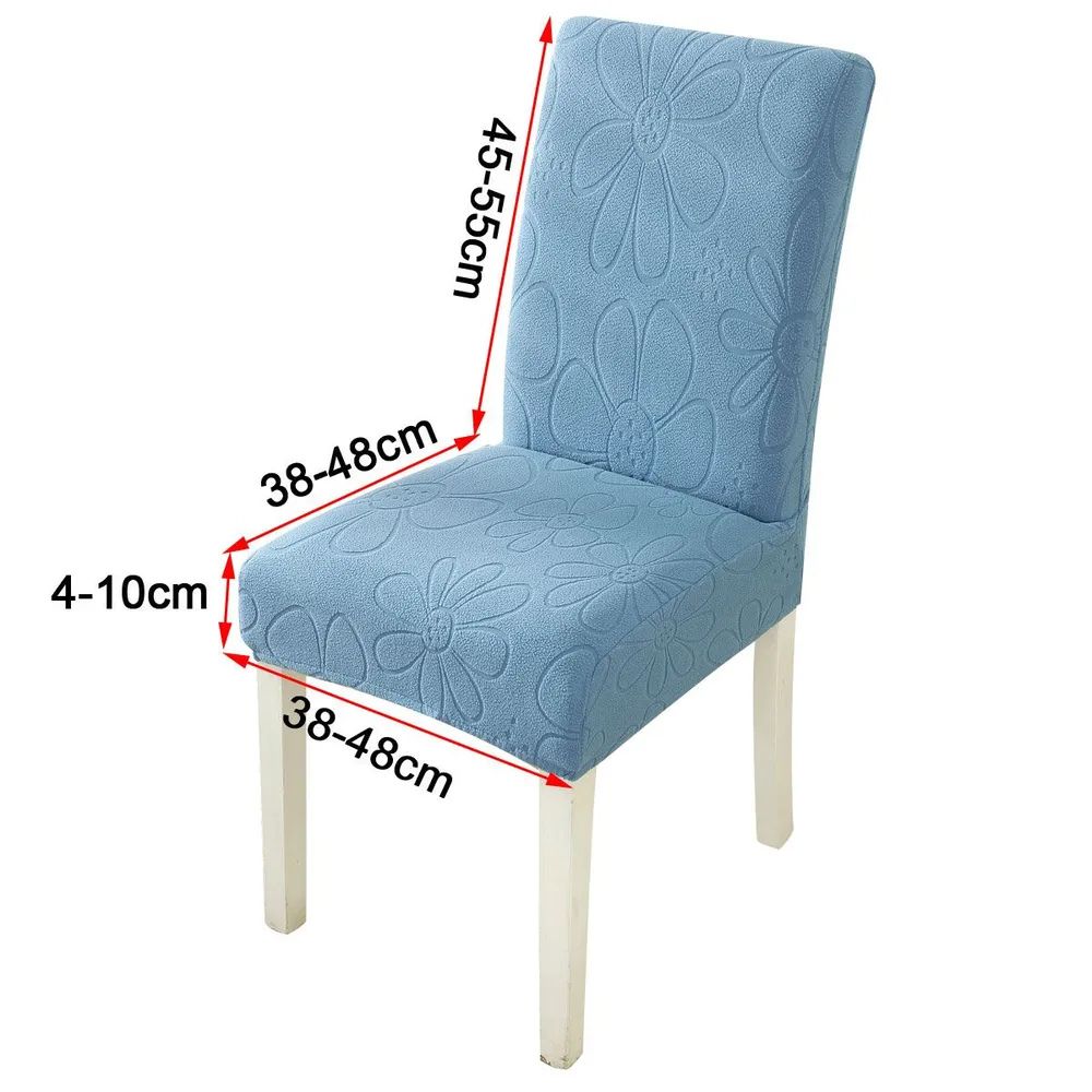 Daisy Dining Chair Cover - Stretch Microfiber, Easy Fit for Dining Room Chair 0