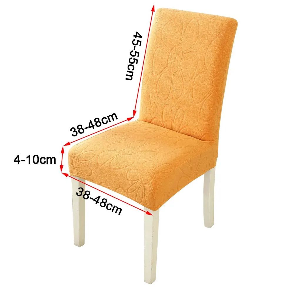Daisy Dining Chair Cover - Stretch Microfiber, Easy Fit for Dining Room Chair 12