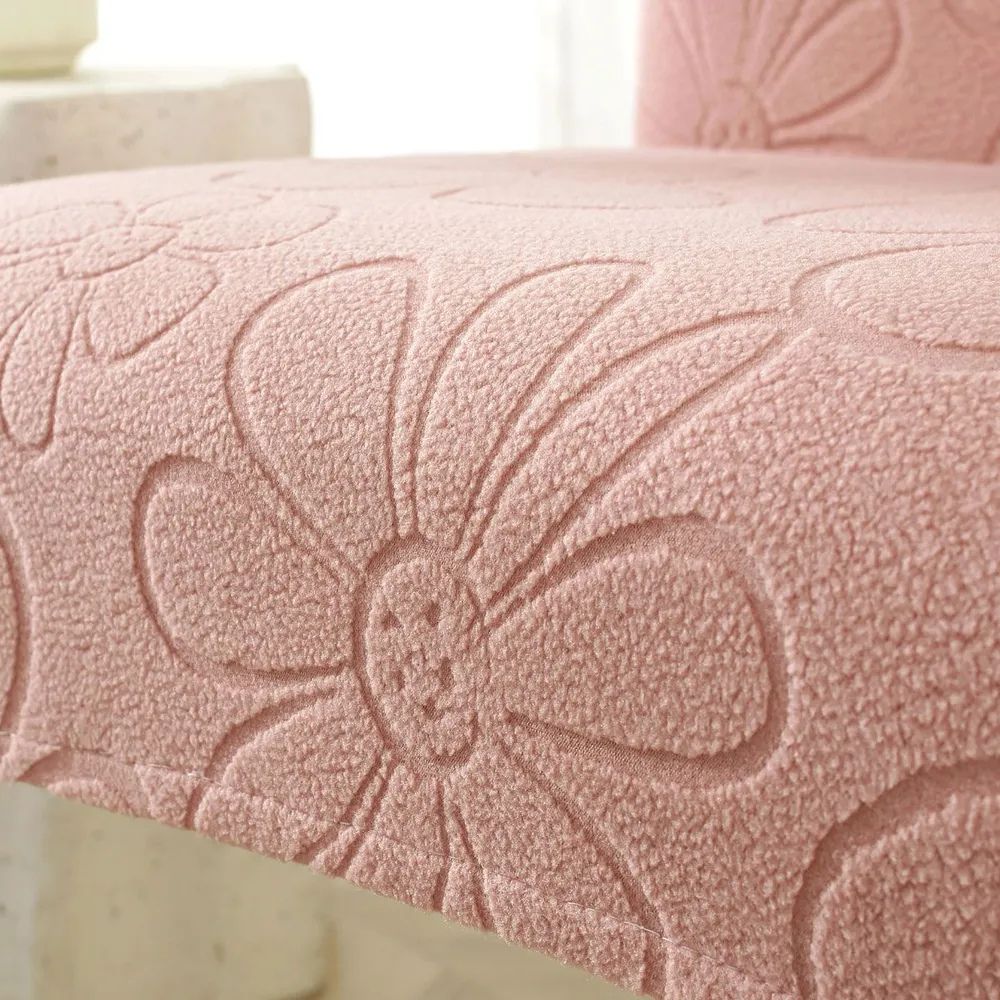 Daisy Dining Chair Cover - Stretch Microfiber, Easy Fit for Dining Room Chair 4
