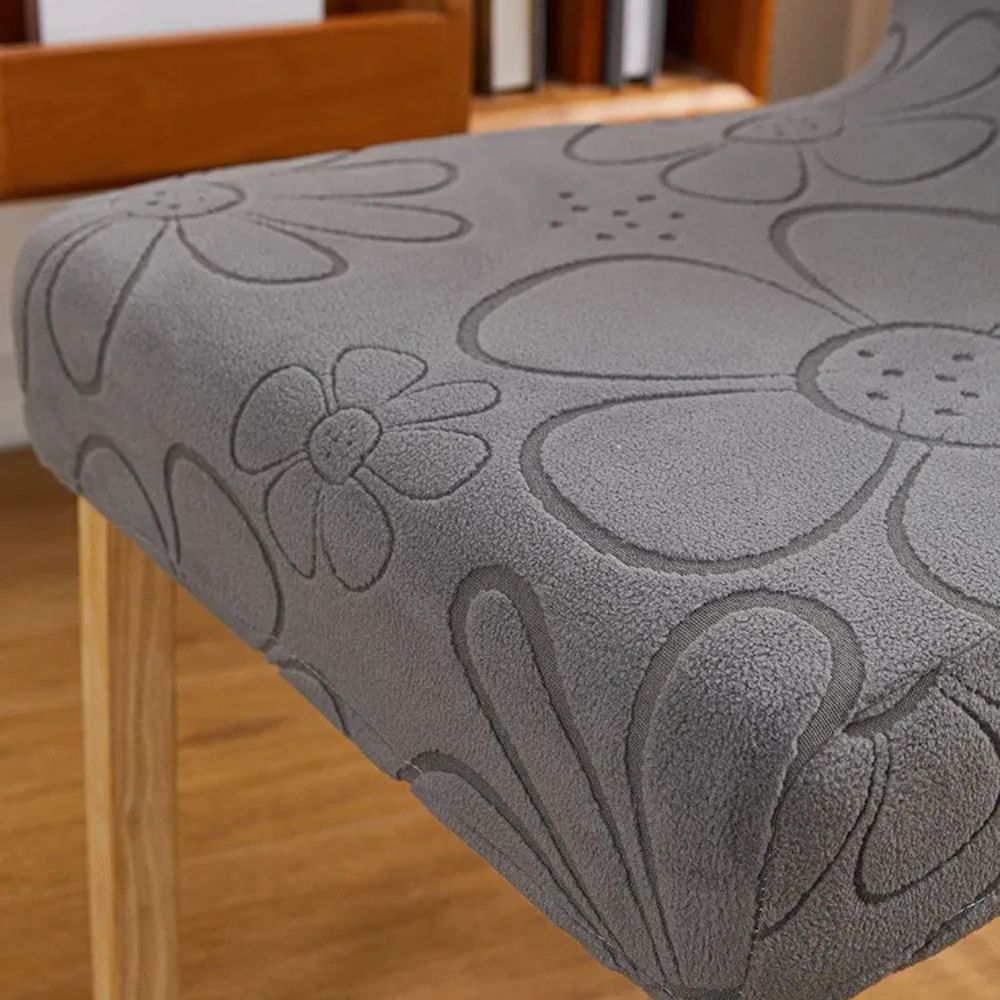 Daisy Dining Chair Cover - Stretch Microfiber, Easy Fit for Dining Room Chair 6