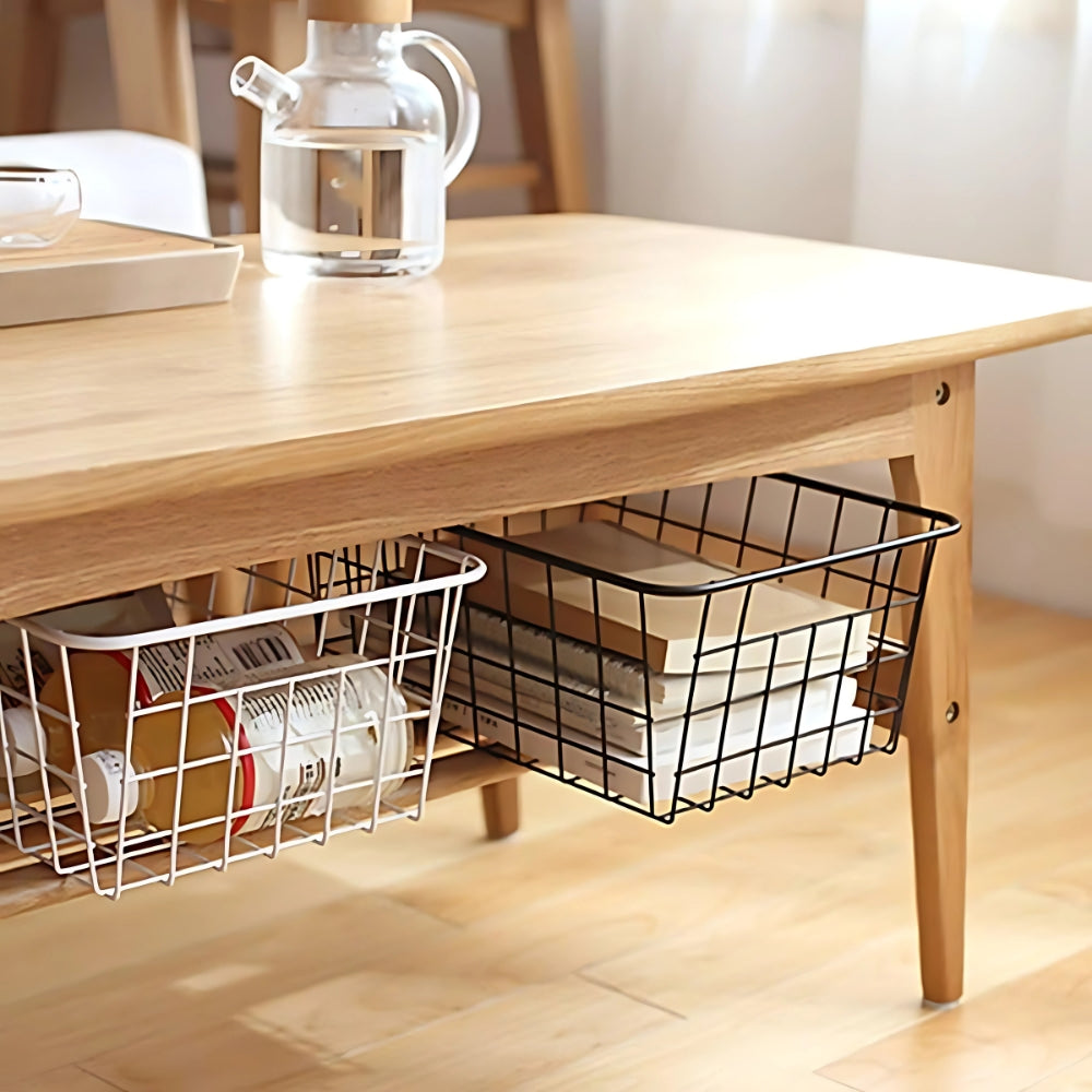 Daxon Storage Basket - Durable Iron, Compact Design 1