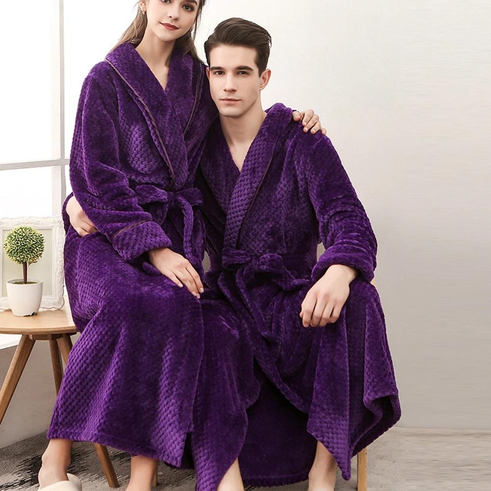 Dazzle Fleece Bathrobe - Soft Cozy Unisex, Perfect for Lounging 0