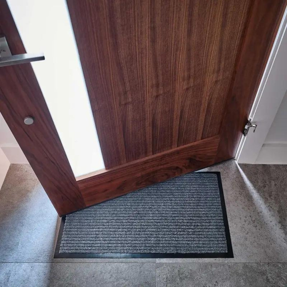 Dorian Door Mat - Durable Polyester, Non-Slip Welcome Design 4