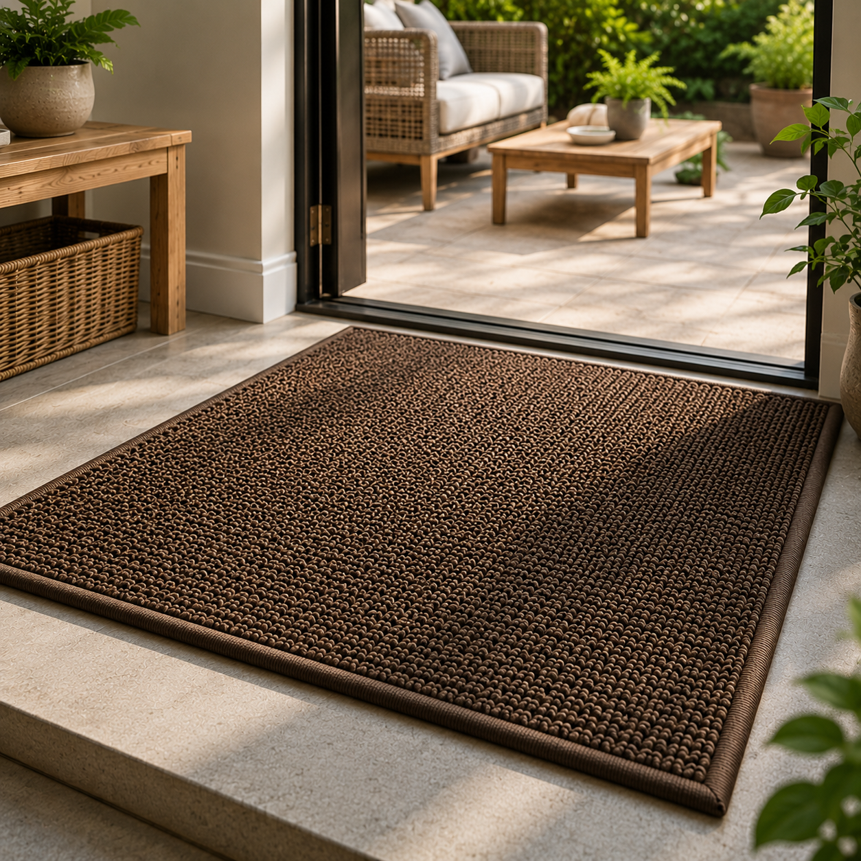 Dynamo Doormat - High Absorbency, Non-Slip Outdoor Welcome Mat 9
