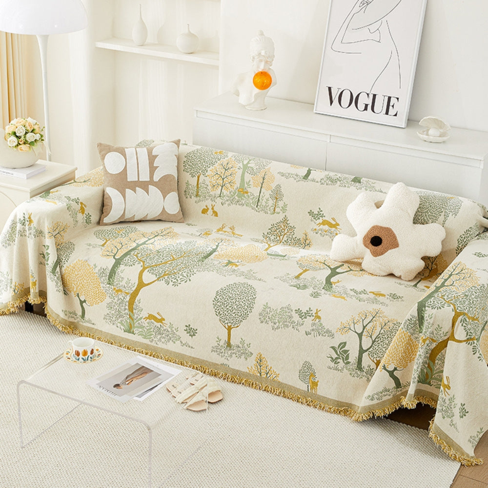 Eden Chenille Sofa Cover - Ultra-Soft, Pet-Friendly Protection 4
