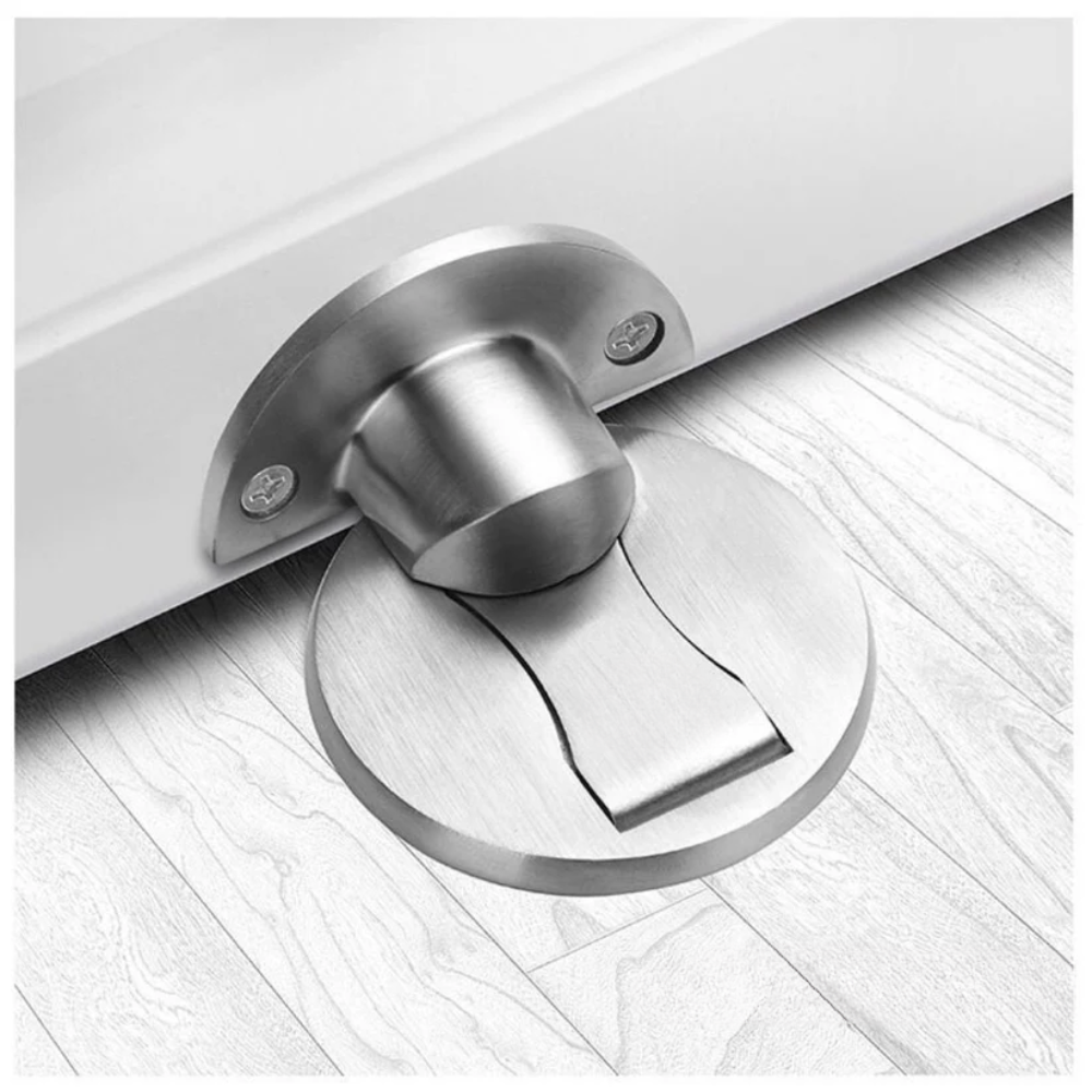 Elios Magnetic Door Stop - Stainless Steel, Strong Hold, Multiple Colors 0