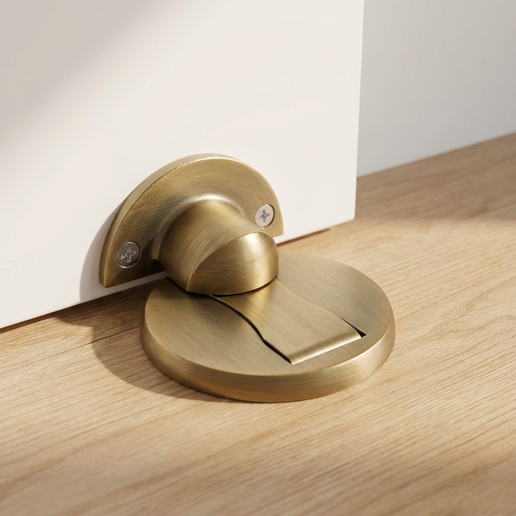 Elios Magnetic Door Stop - Stainless Steel, Strong Hold, Multiple Colors 1