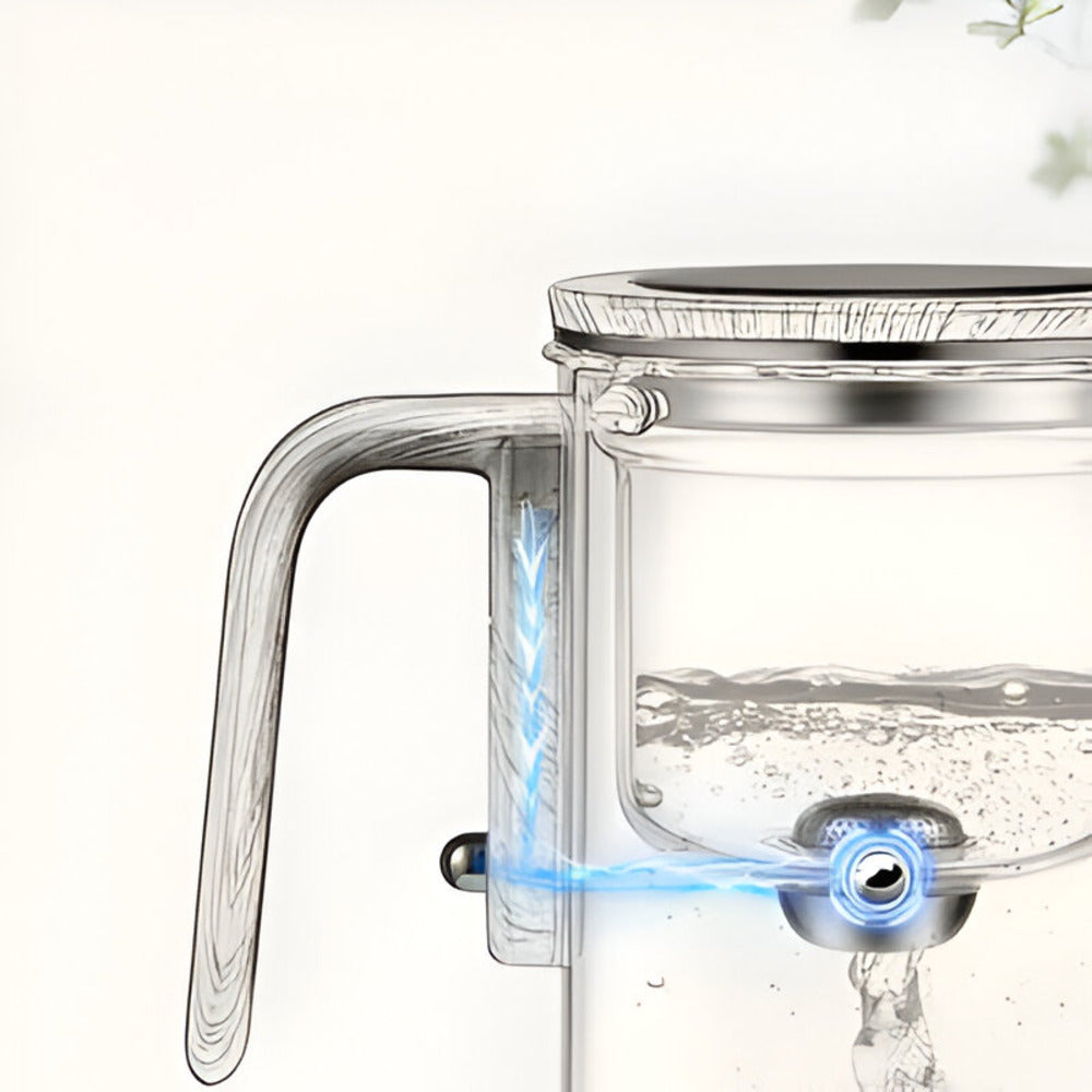 Elysian Glass Teapot with Infuser - Borosilicate, Elegant Design 7