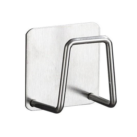 Elysian Kitchen Caddy - Stainless Steel, Self-Adhesive Organizer 7