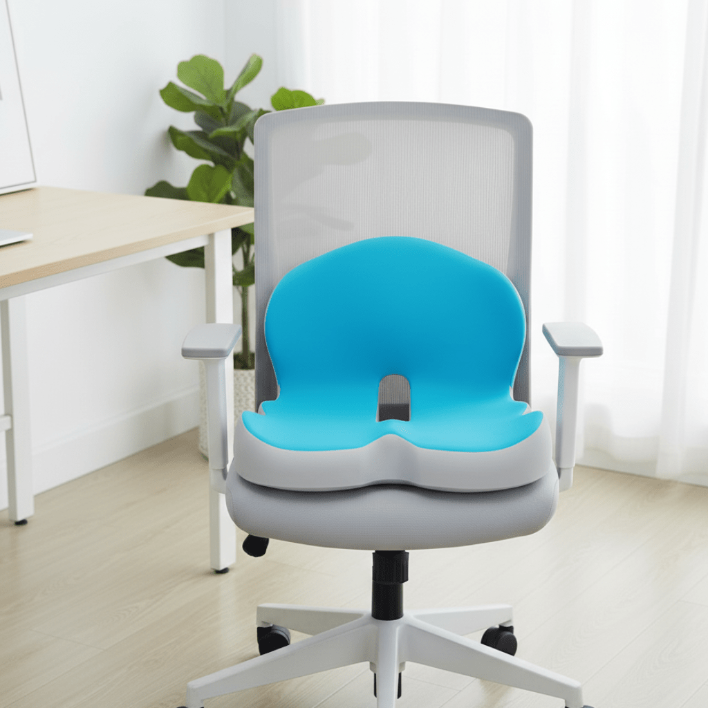 Elysian Seat Cushion - Memory Foam, Ergonomic Design for Comfort 0