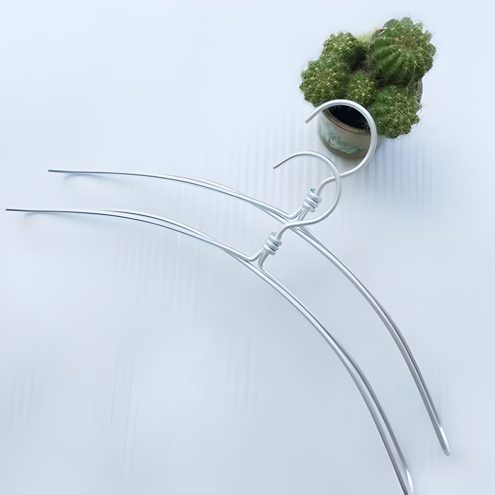 Elysium Clothes Hanger Set - Extra Wide Aluminum, 6 Pieces 3