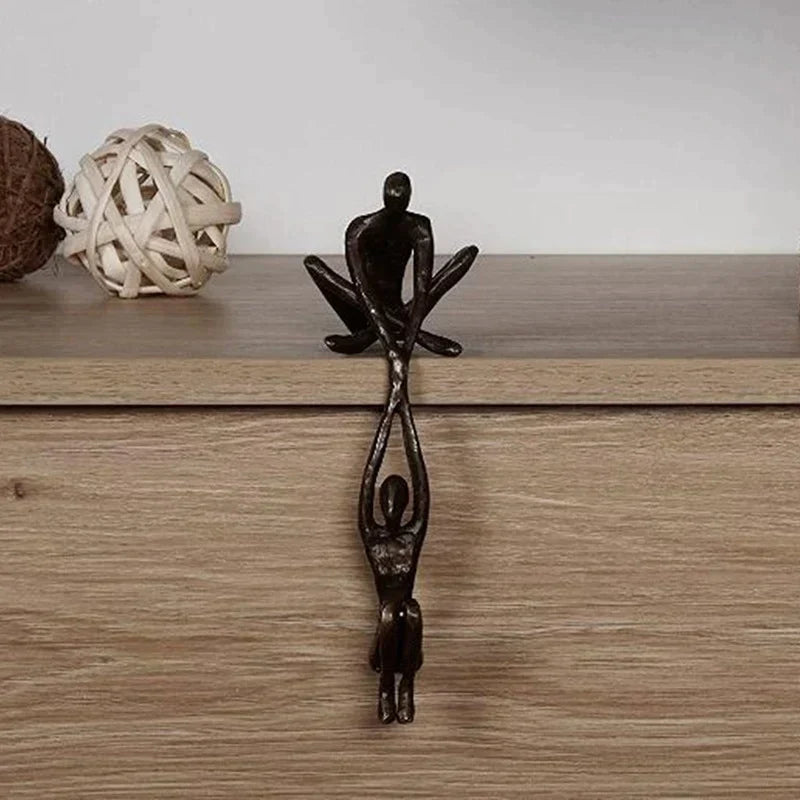 Elysium Love Sculpture - Resin Home Decor, Unique Wall Decor 1