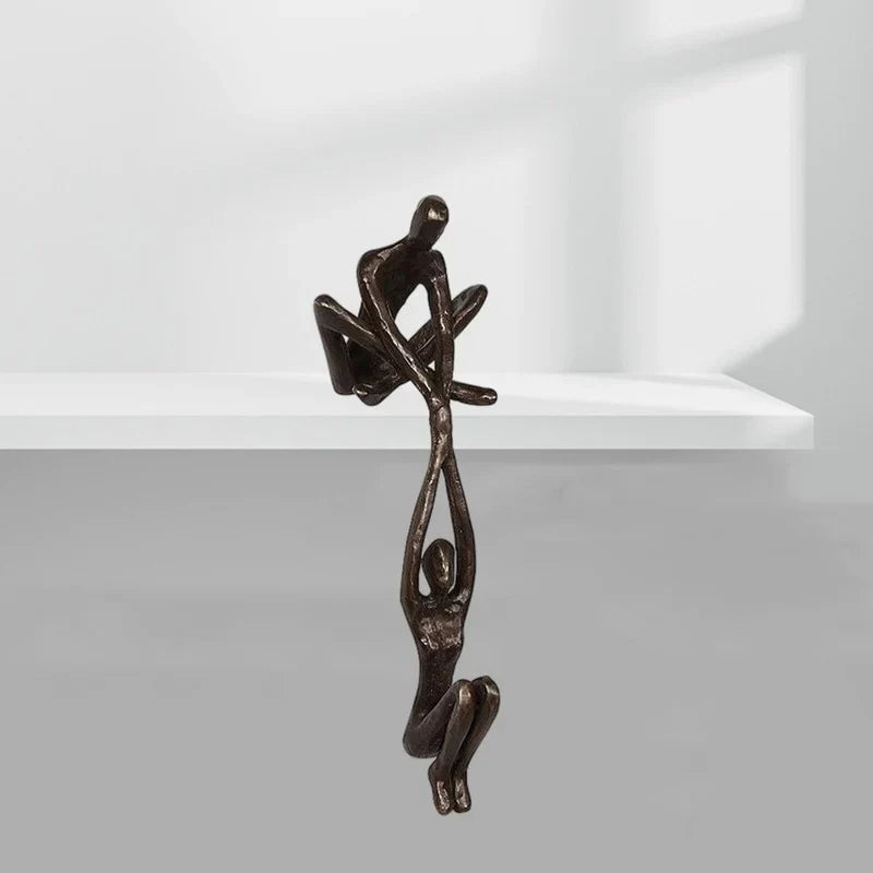 Elysium Love Sculpture - Resin Home Decor, Unique Wall Decor 5