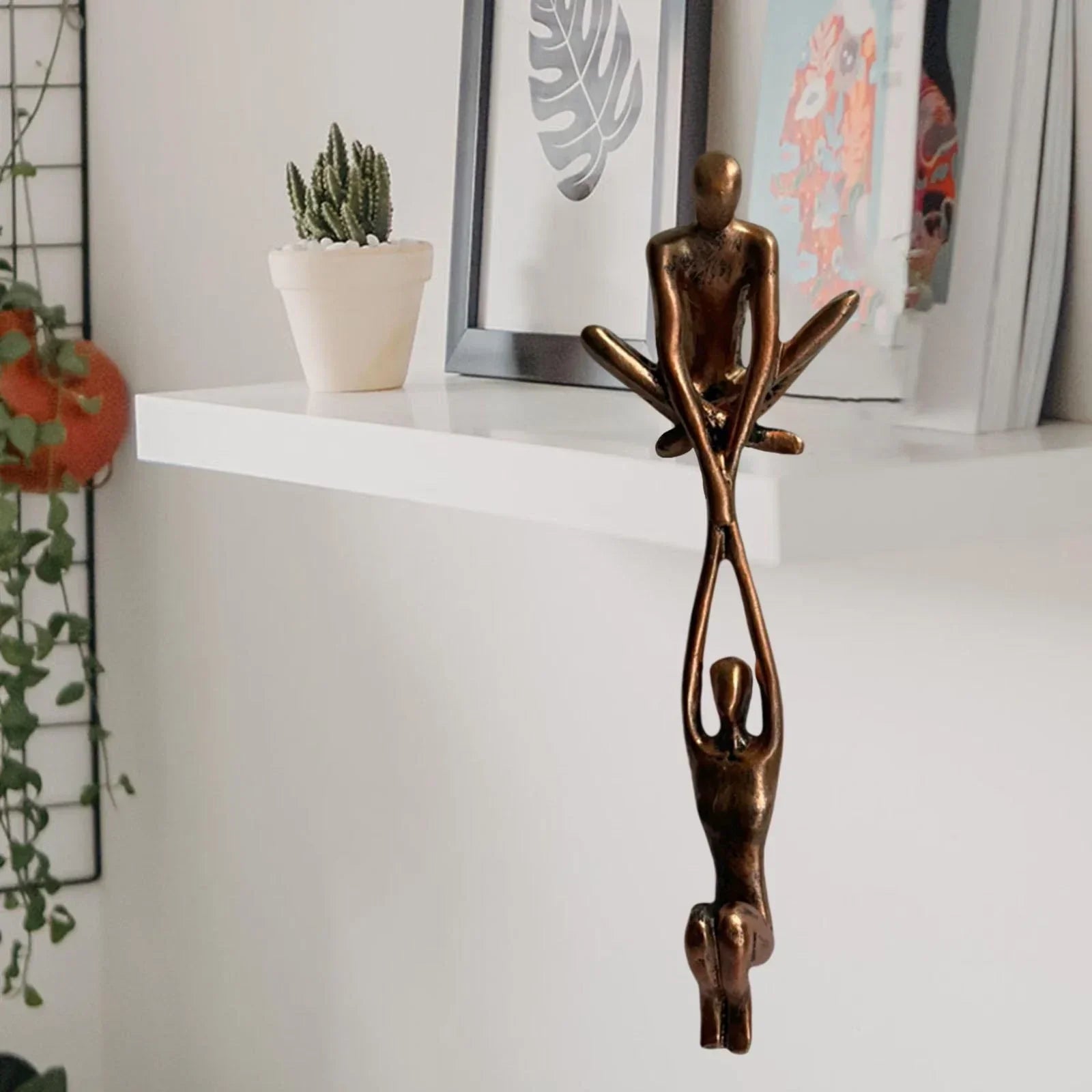 Elysium Love Sculpture - Resin Home Decor, Unique Wall Decor 7