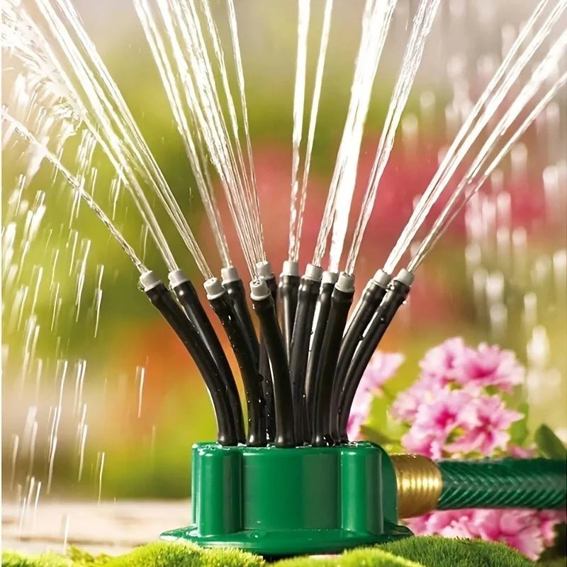 HydraBloom 360 – Multi-Nozzle Garden Sprinkler – Full Coverage Irration Tool