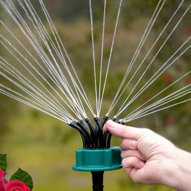 HydraBloom 360 – Multi-Nozzle Garden Sprinkler – Full Coverage Irration Tool