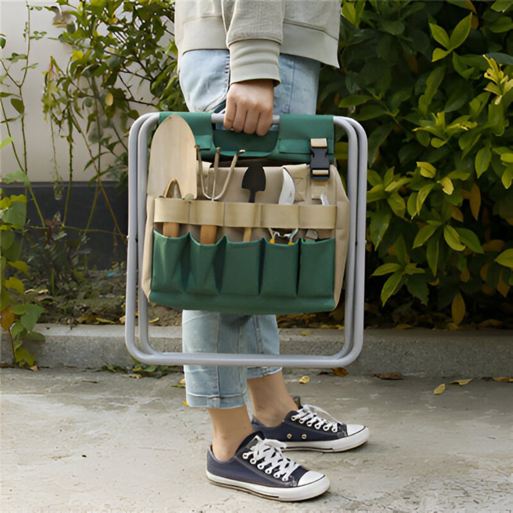 GardenMate – Foldable Tool Organizer Set – Compact Gardening Companion