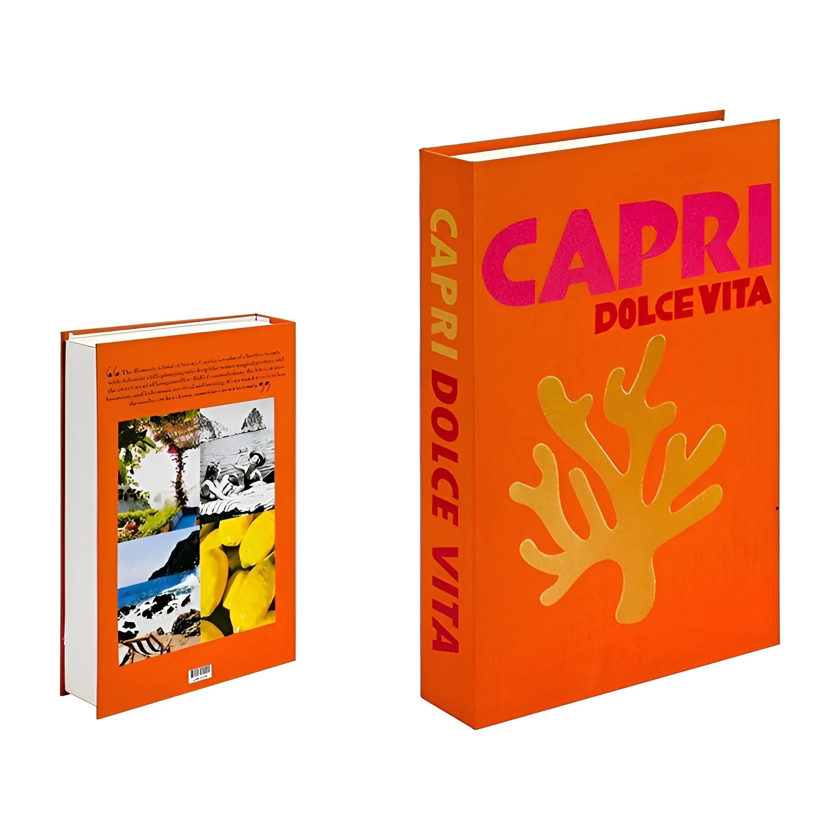 Fablea Decorative Book Set - Travel Series, Stylish Accent with Hidden Storage 0