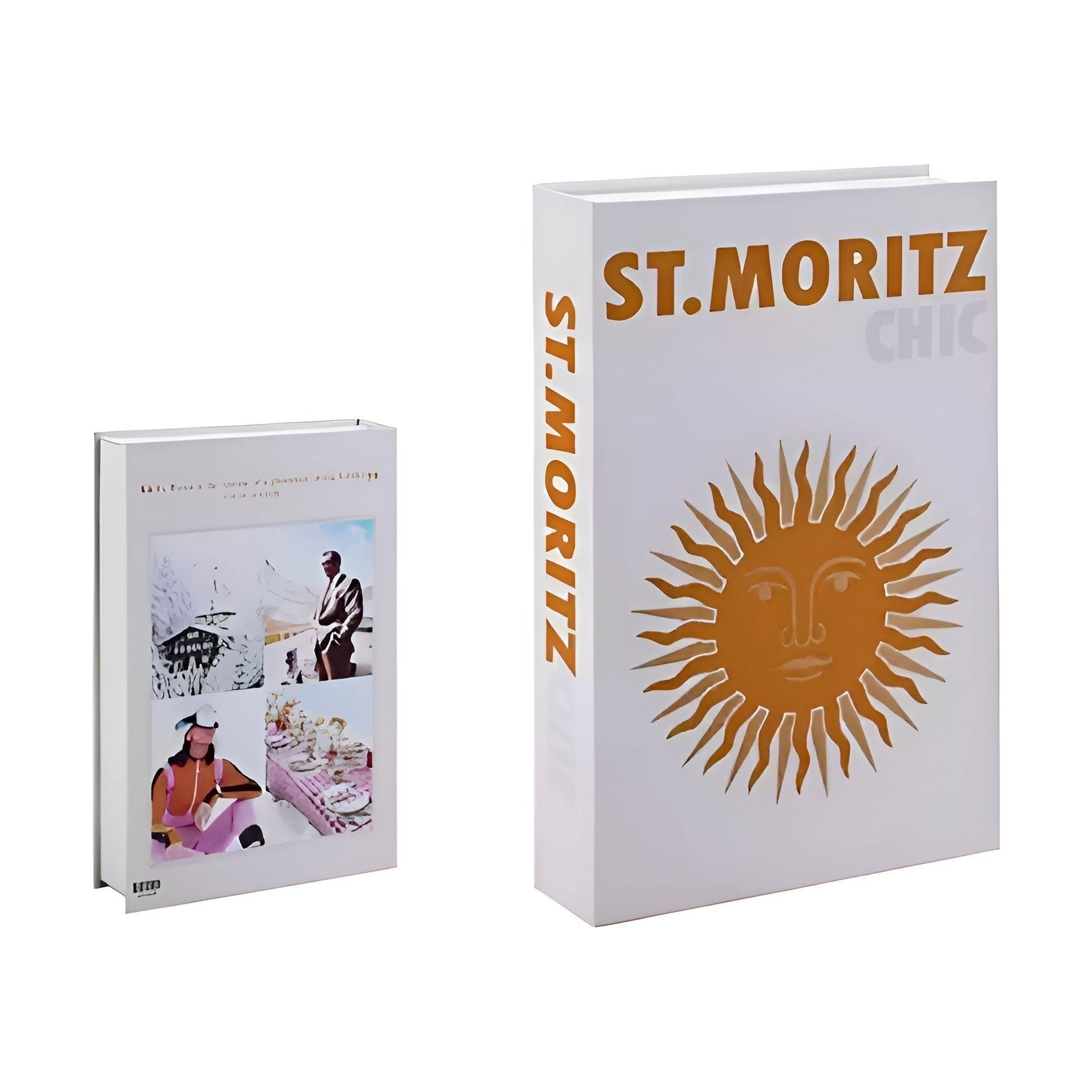 Fablea Decorative Book Set - Travel Series, Stylish Accent with Hidden Storage 3